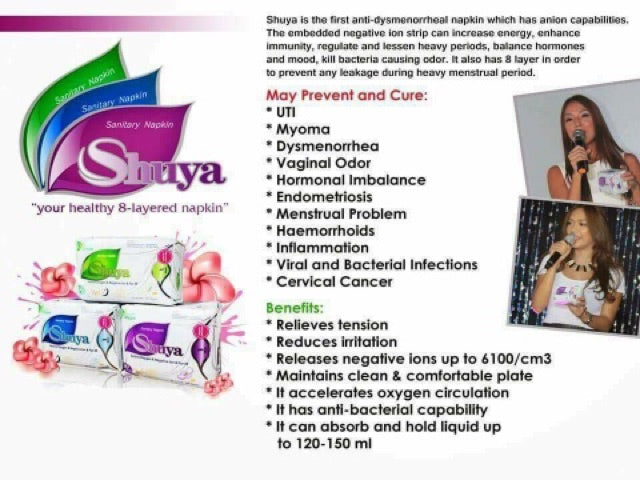Shuya Pads with Negative Ion