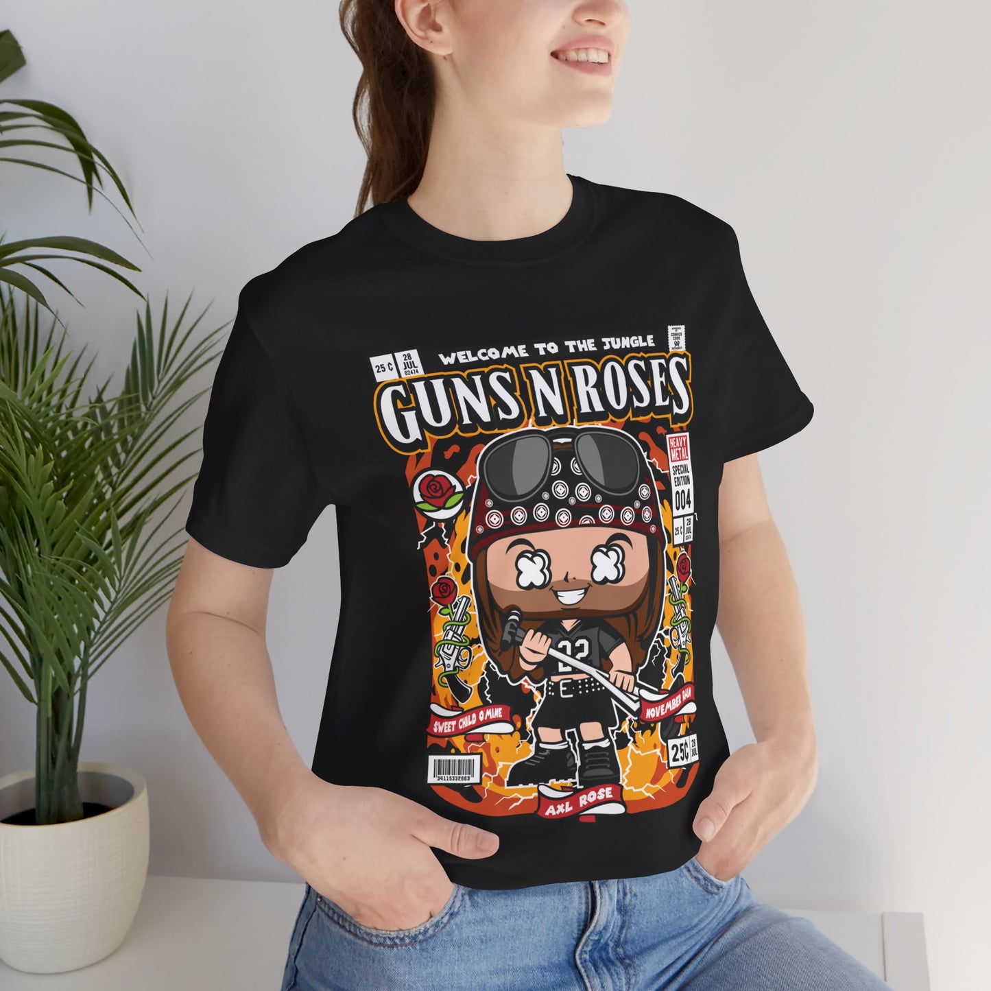 Guns N' Roses T shirt Design for Unisex