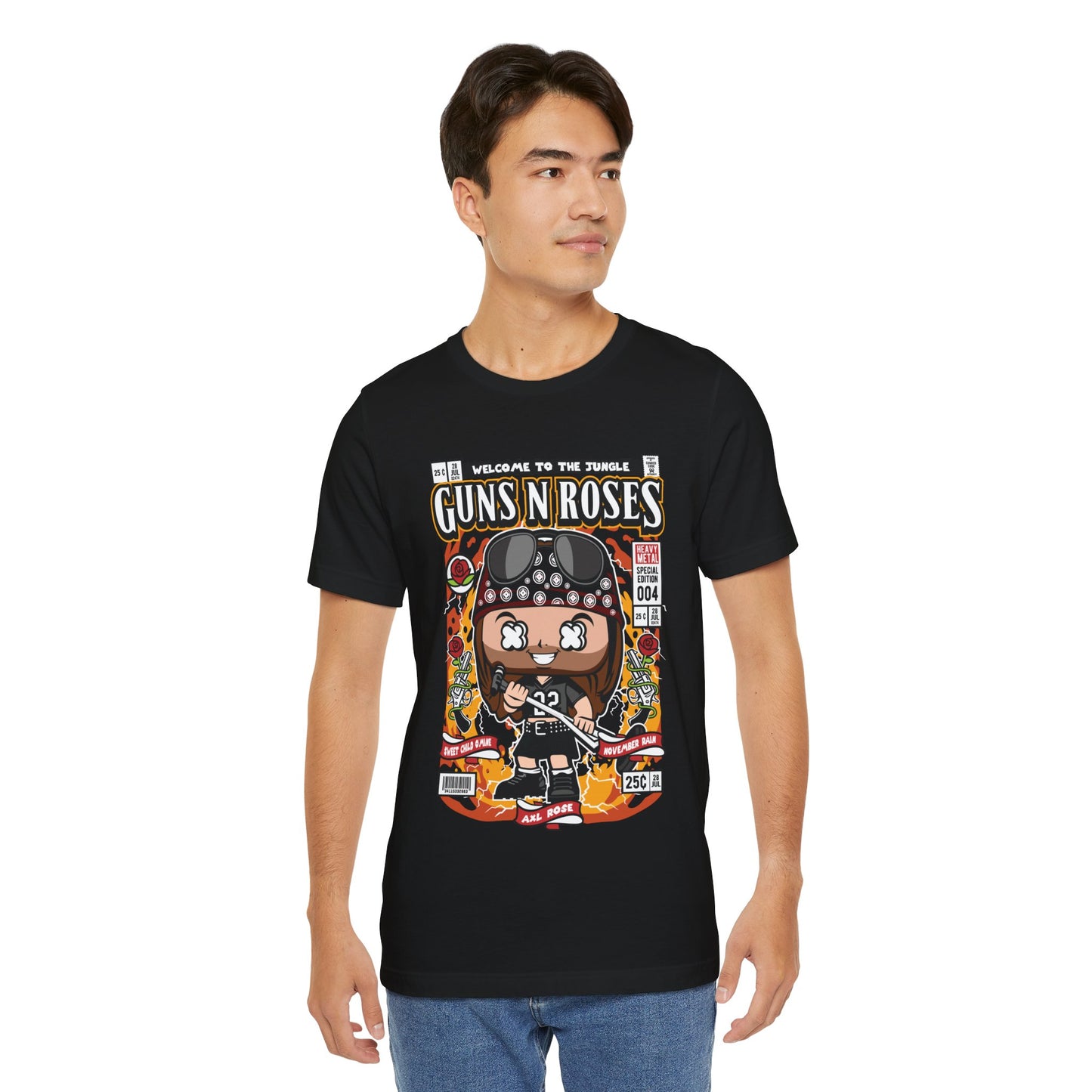 Guns N' Roses T shirt Design for Unisex