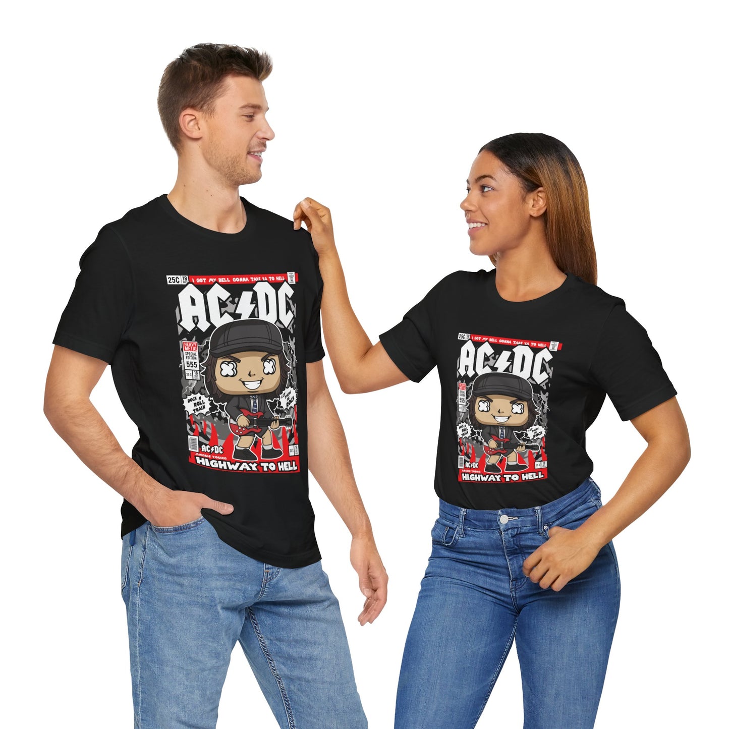 ACDC Band T-shirt  Unisex
