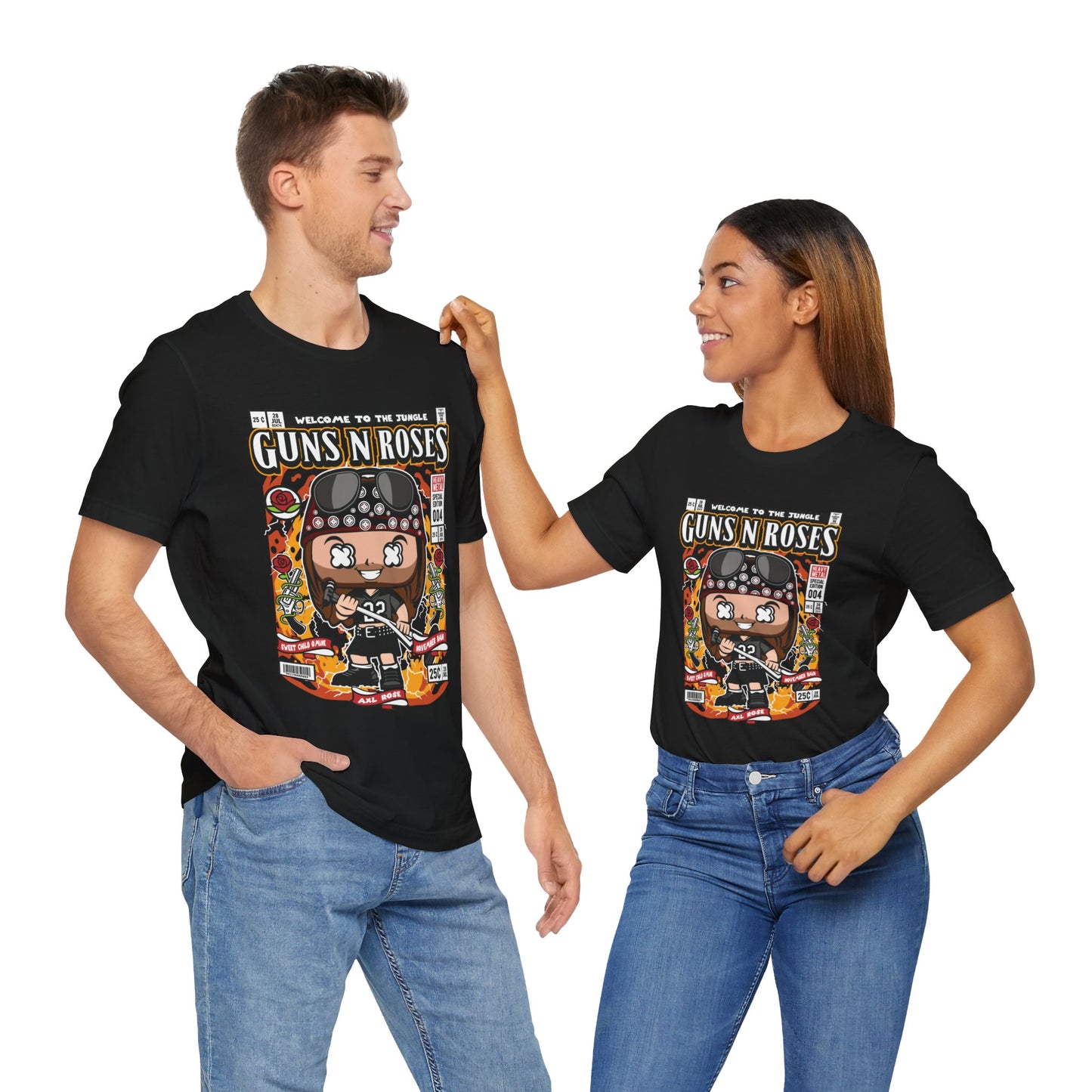 Guns N' Roses T shirt Design for Unisex